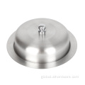 Round Shape Metal Cheese Storage Butter Holder